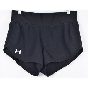 Under Armour Heatgear Speedpocket Fitted Lined Running Shorts Black Size Sm